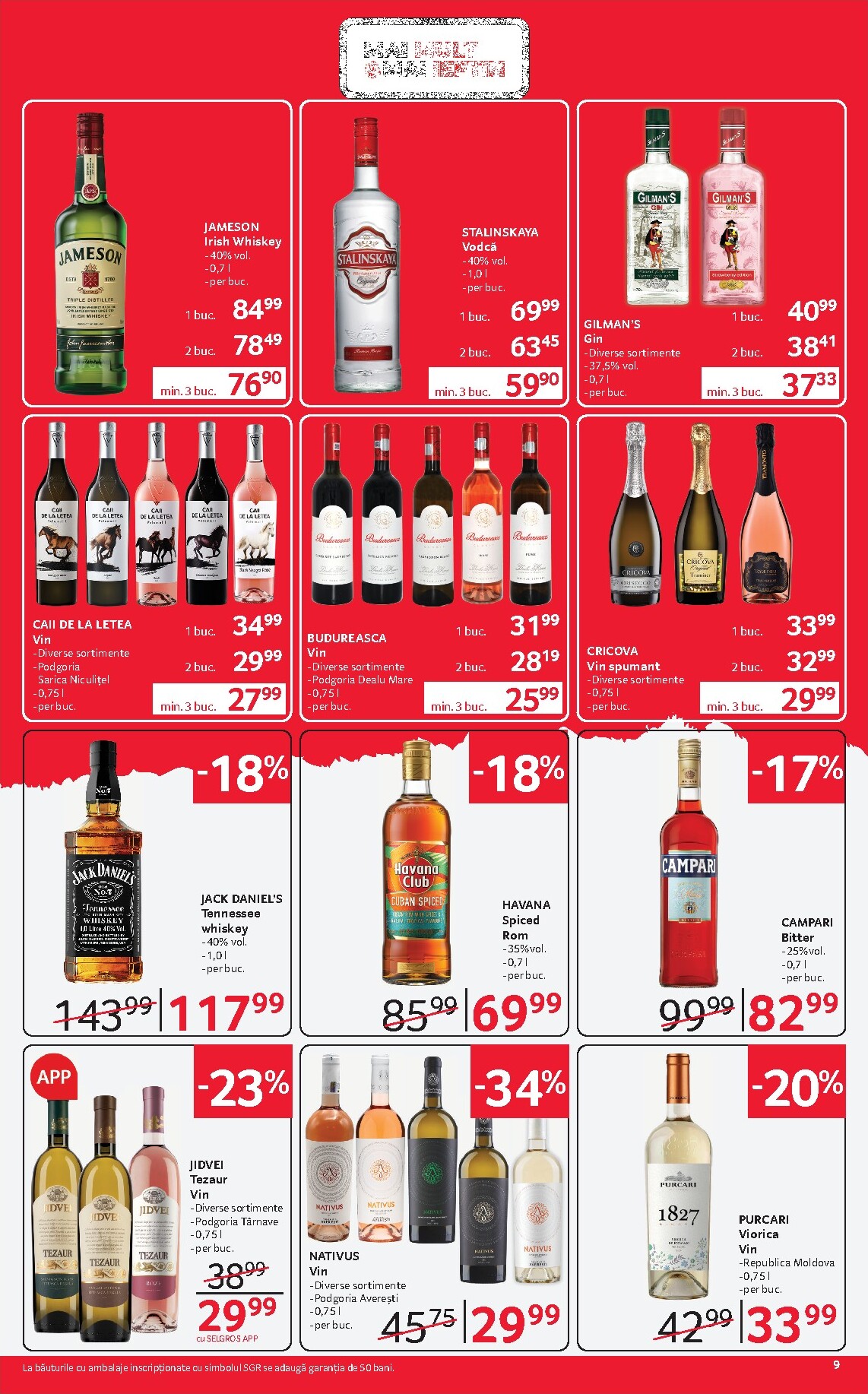 selgros - Selgros - Magazine Mici pliante pentru săptămâna viitoare de la vineri 17.04.2026 până la joi 30.04.2026 - page: 9