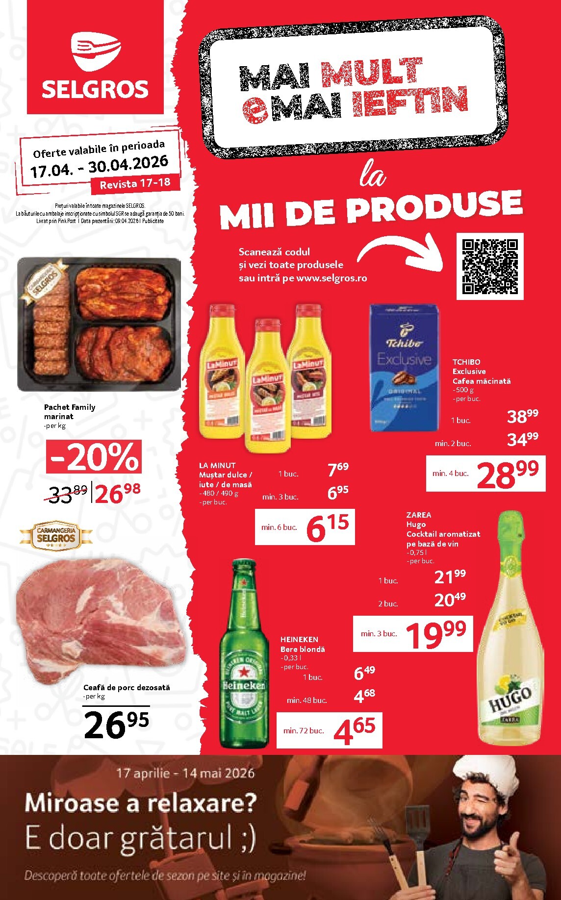 selgros - Brosura Selgros - Food valabilă de la vineri 17.04.2026 până la joi 30.04.2026
