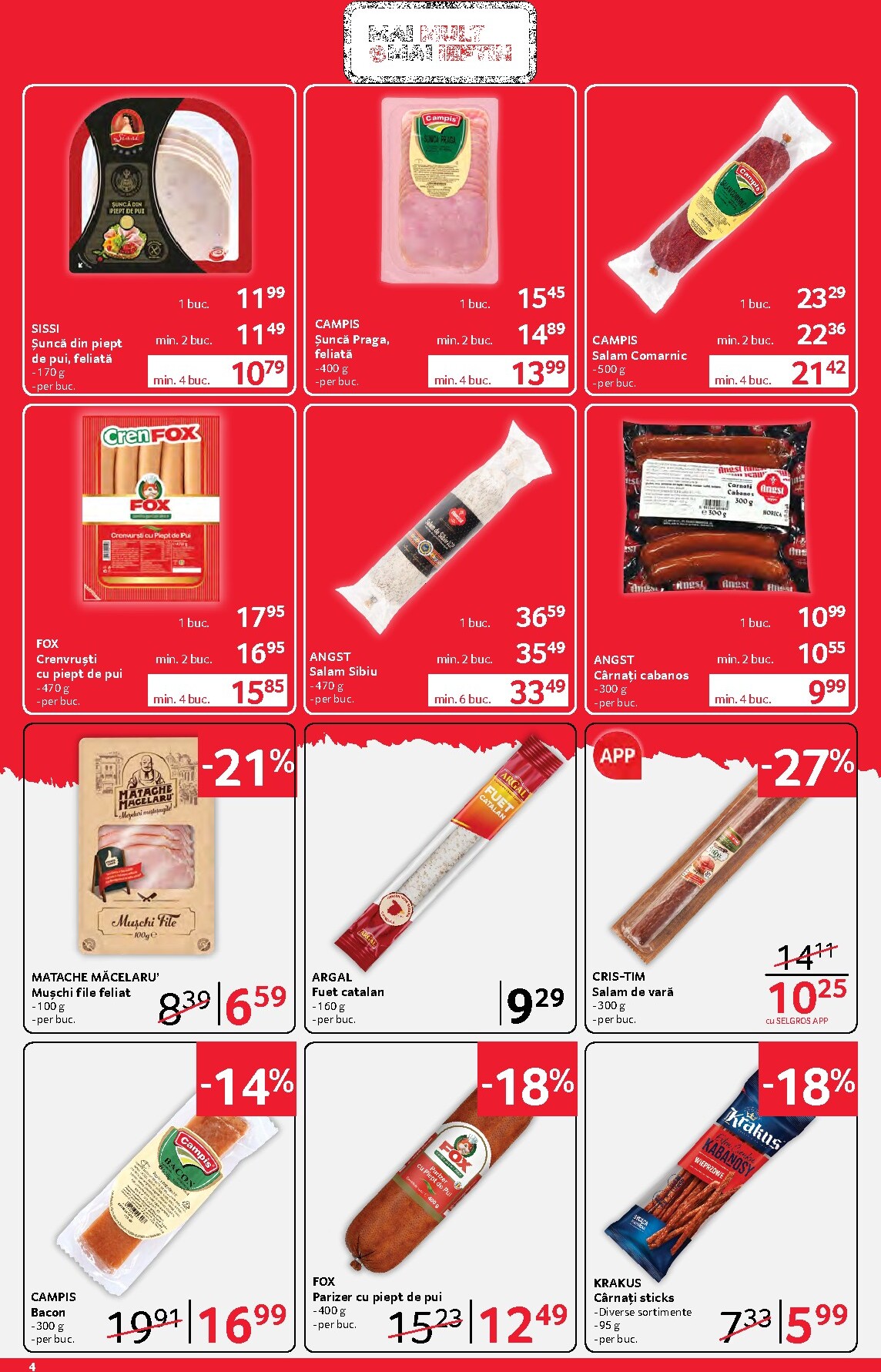selgros - Selgros - Food pliante pentru săptămâna viitoare de la vineri 01.05.2026 până la joi 14.05.2026 - page: 4