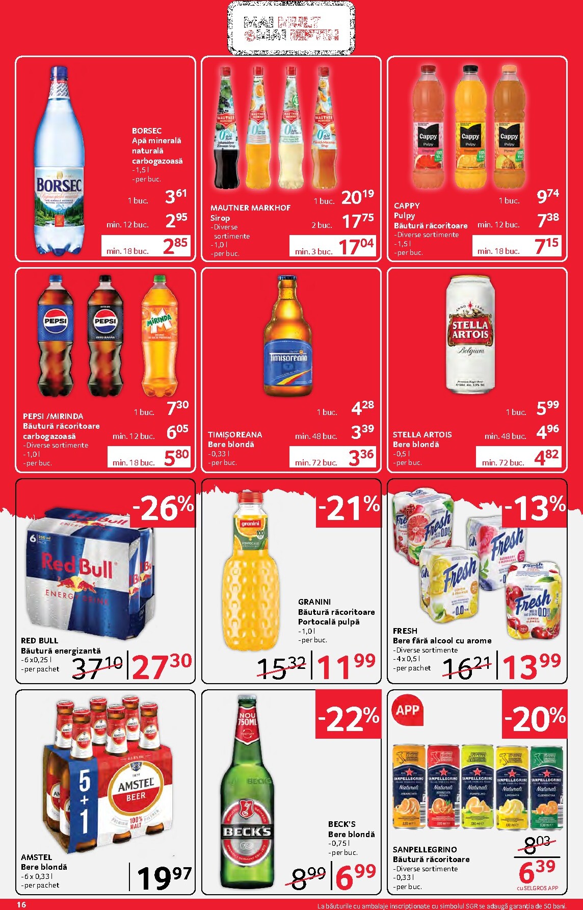 selgros - Selgros - Food pliante pentru săptămâna viitoare de la vineri 01.05.2026 până la joi 14.05.2026 - page: 16