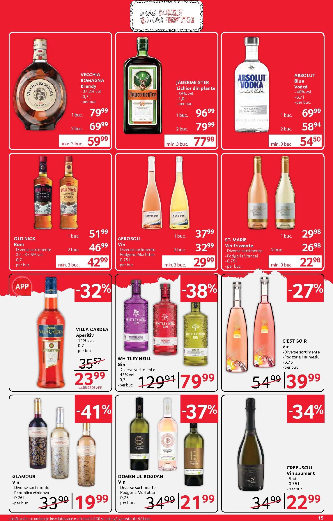 selgros - Selgros - Food pliante pentru săptămâna viitoare de la vineri 01.05.2026 până la joi 14.05.2026 - page: 15