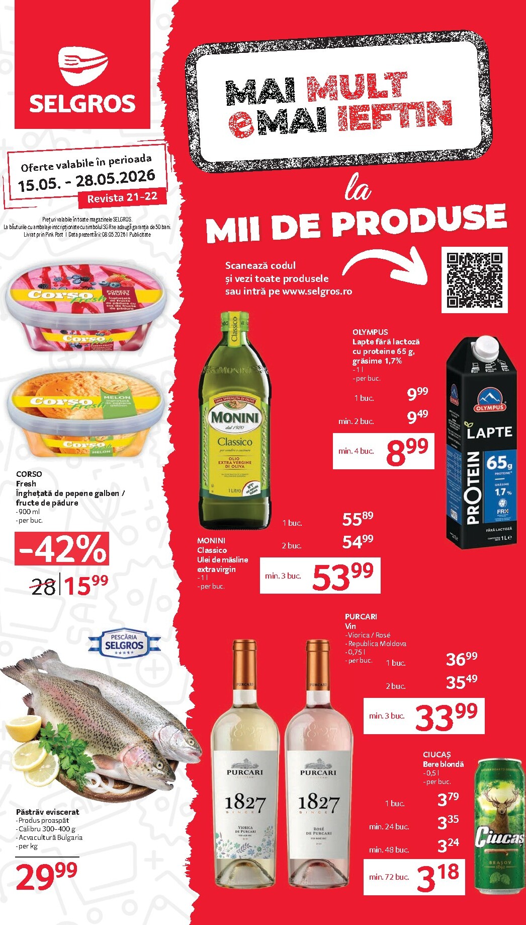 selgros - Selgros - Food pliante pentru săptămâna viitoare de la vineri 15.05.2026 până la joi 28.05.2026