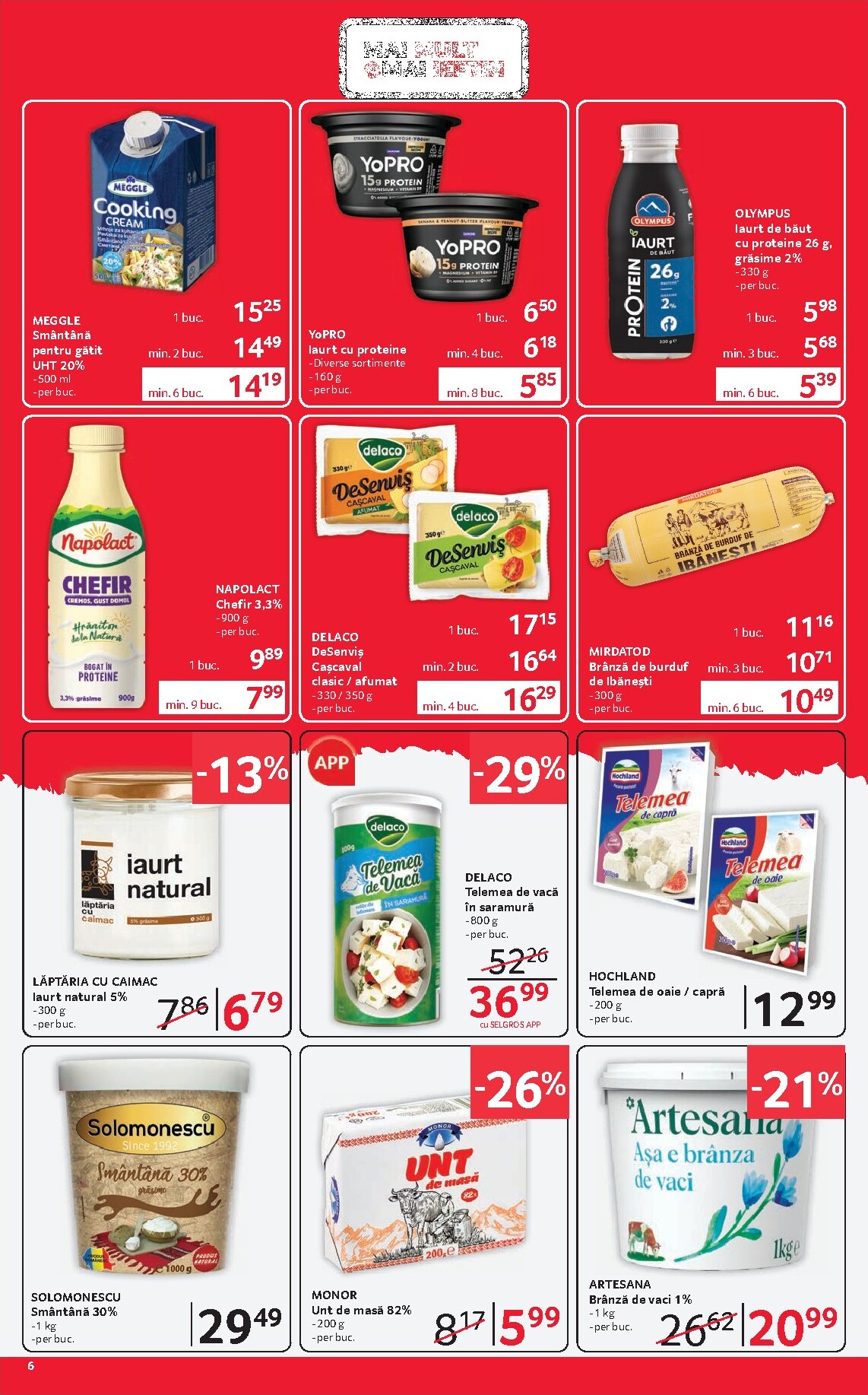 selgros - Selgros - Magazine Mici pliante pentru săptămâna viitoare de la vineri 15.05.2026 până la joi 28.05.2026 - page: 6
