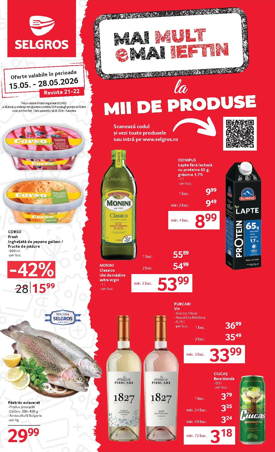 selgros - Selgros - Magazine Mici pliante pentru săptămâna viitoare de la vineri 15.05.2026 până la joi 28.05.2026