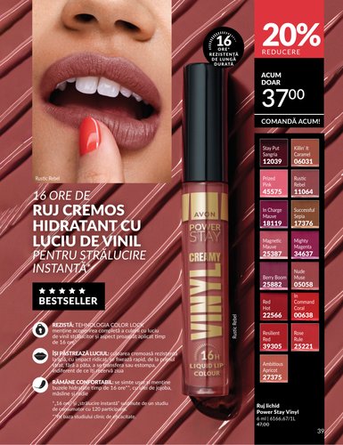 avon - Pliantele viitoare Avon valabil de la miercuri 01.07.2026 până la vineri 31.07.2026 - page: 39