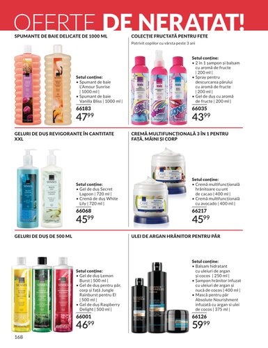 avon - Pliantele viitoare Avon valabil de la miercuri 01.07.2026 până la vineri 31.07.2026 - page: 168