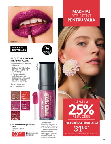 avon - Pliantele viitoare Avon valabil de la miercuri 01.07.2026 până la vineri 31.07.2026 - page: 43