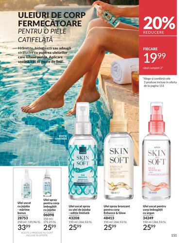 avon - Pliantele viitoare Avon valabil de la miercuri 01.07.2026 până la vineri 31.07.2026 - page: 151
