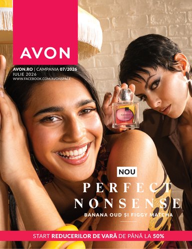 avon - Pliantele viitoare Avon valabil de la miercuri 01.07.2026 până la vineri 31.07.2026