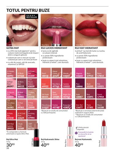 avon - Pliantele viitoare Avon valabil de la miercuri 01.07.2026 până la vineri 31.07.2026 - page: 38