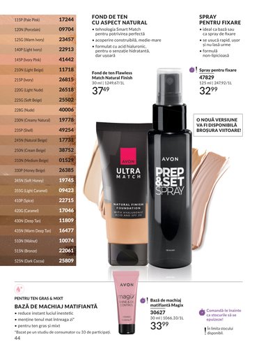 avon - Avon pliante pentru săptămâna viitoare de la sâmbătă 01.08.2026 până la luni 31.08.2026 - page: 44