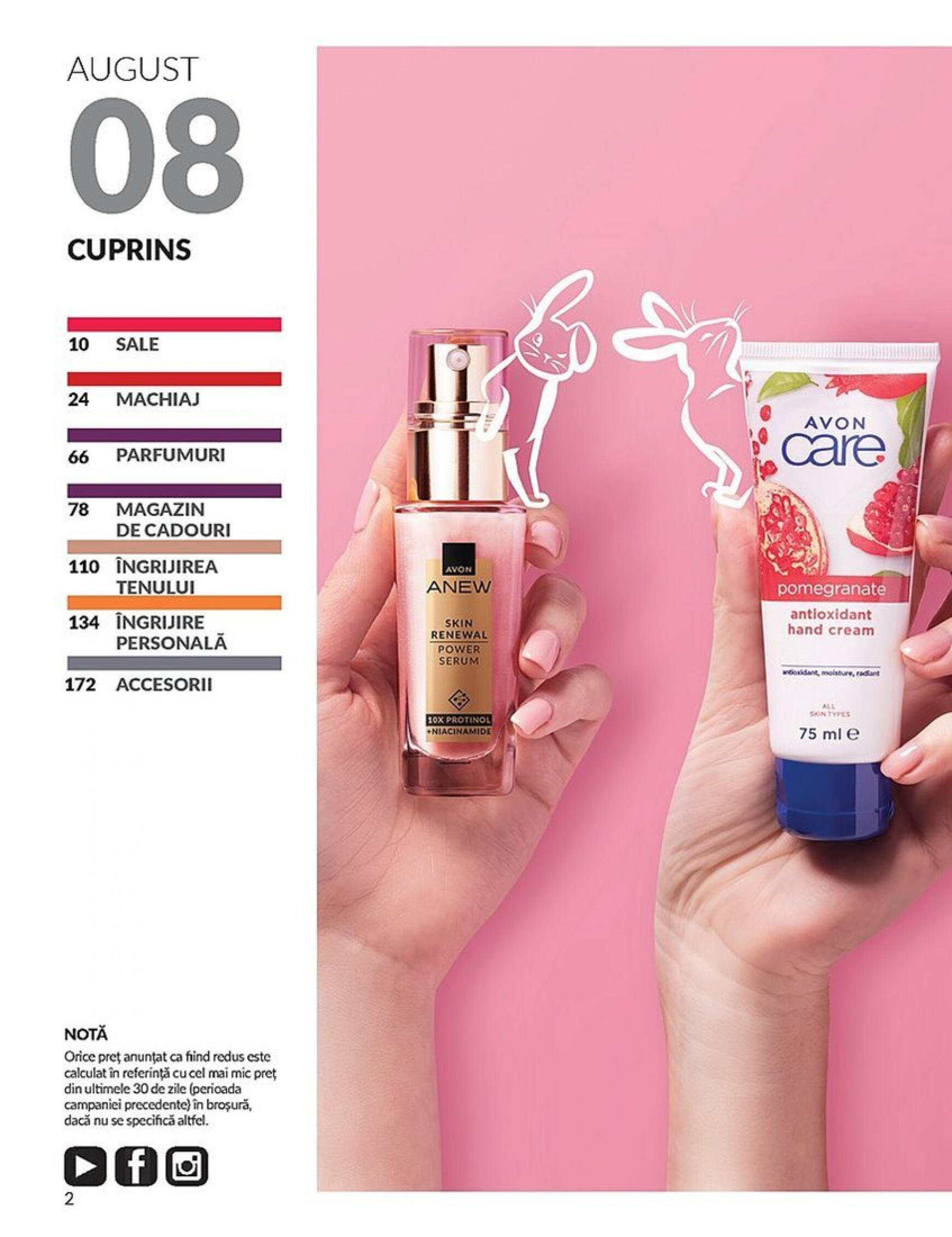 avon - Catalog nou Avon 01.08. - 31.08. - page: 2 avon - Catalog nou Avon 01.08. - 31.08. - page: 2