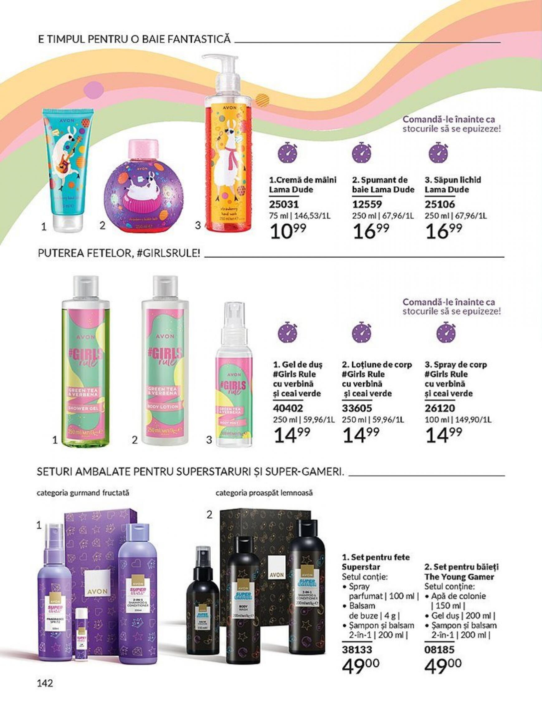 avon - Catalog nou Avon 01.08. - 31.08. - page: 142 avon - Catalog nou Avon 01.08. - 31.08. - page: 142