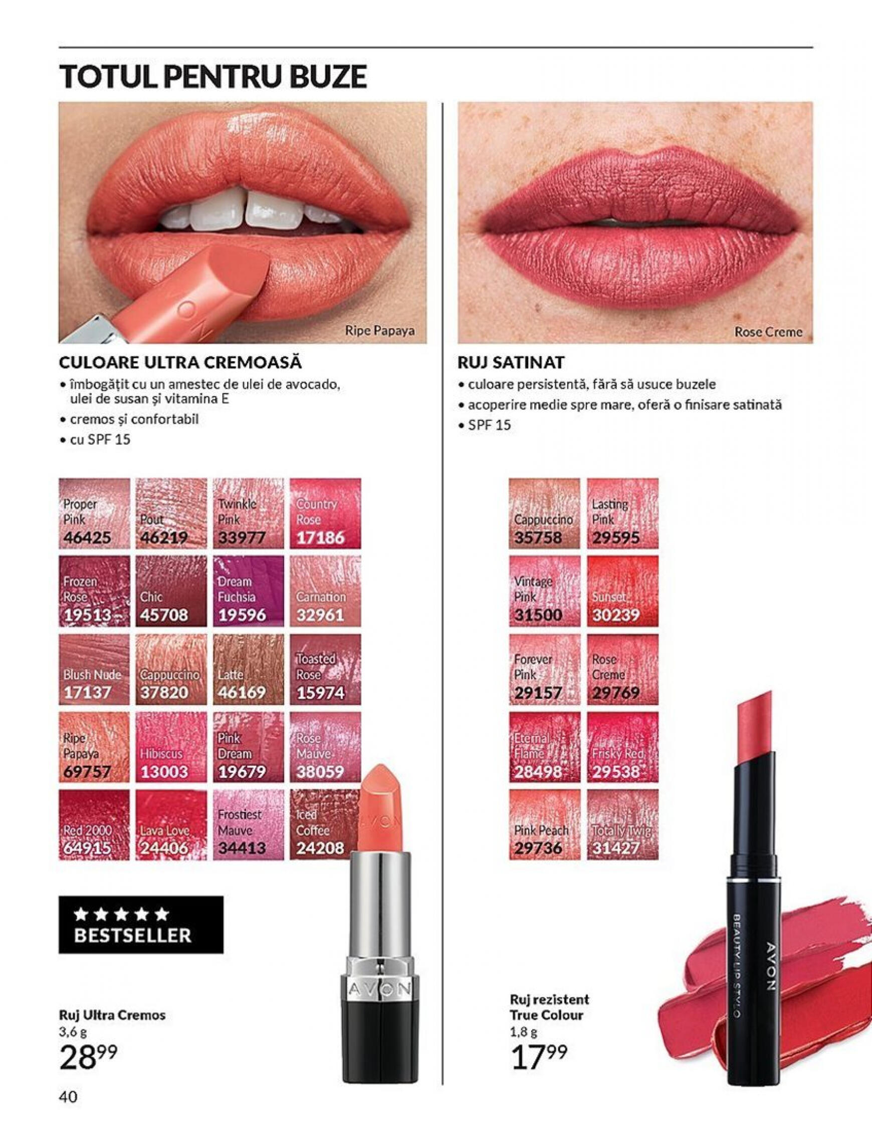 avon - Catalog nou Avon 01.08. - 31.08. - page: 40 avon - Catalog nou Avon 01.08. - 31.08. - page: 40
