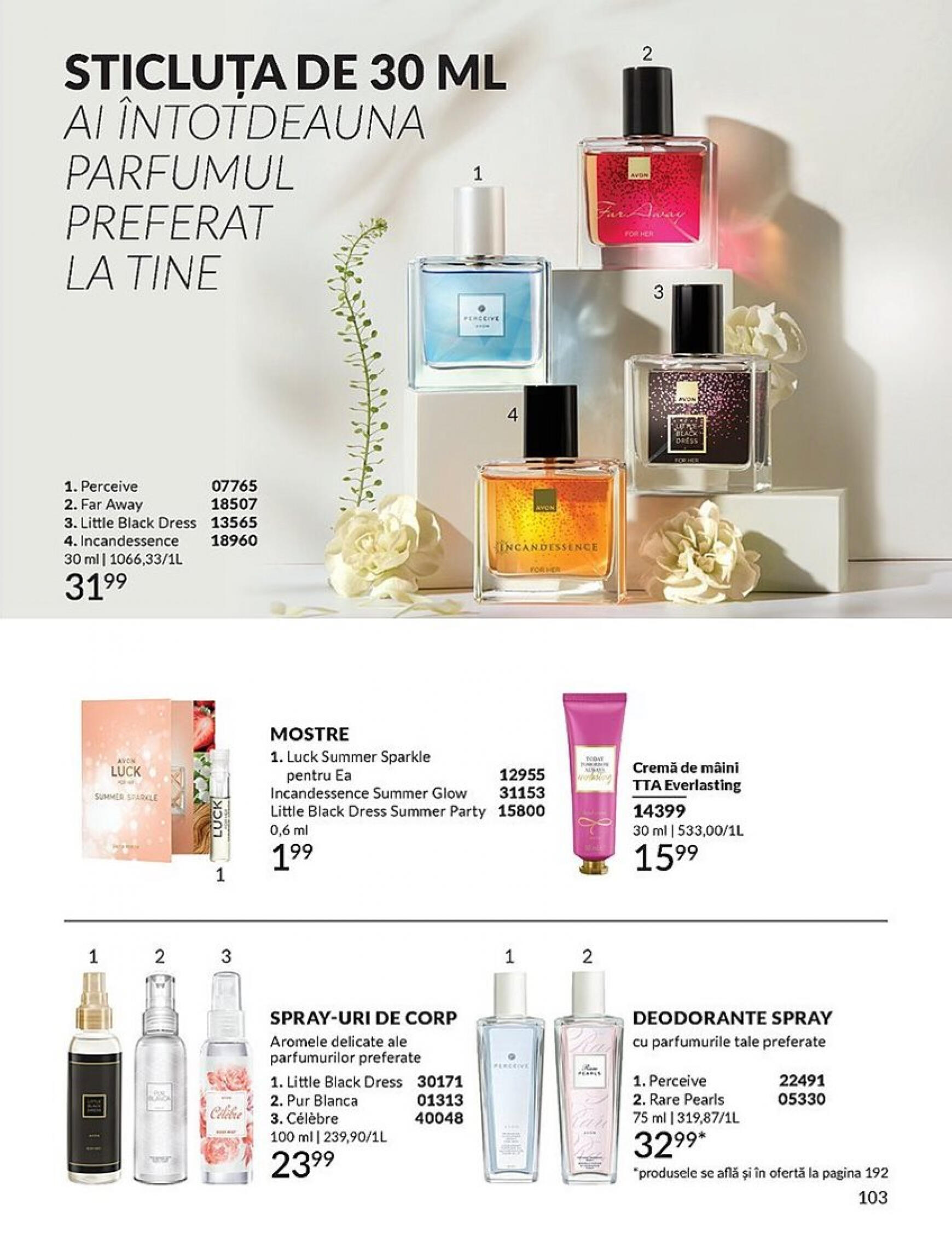 avon - Catalog nou Avon 01.08. - 31.08. - page: 103 avon - Catalog nou Avon 01.08. - 31.08. - page: 103