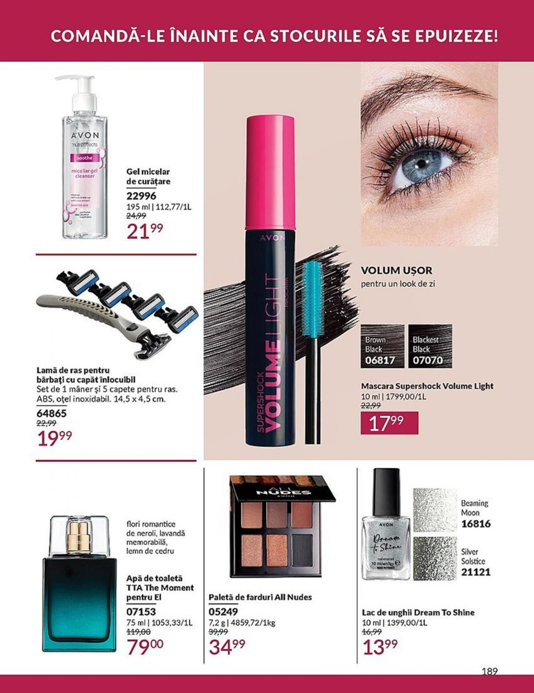 avon - Catalog nou Avon 01.08. - 31.08. - page: 189 avon - Catalog nou Avon 01.08. - 31.08. - page: 189