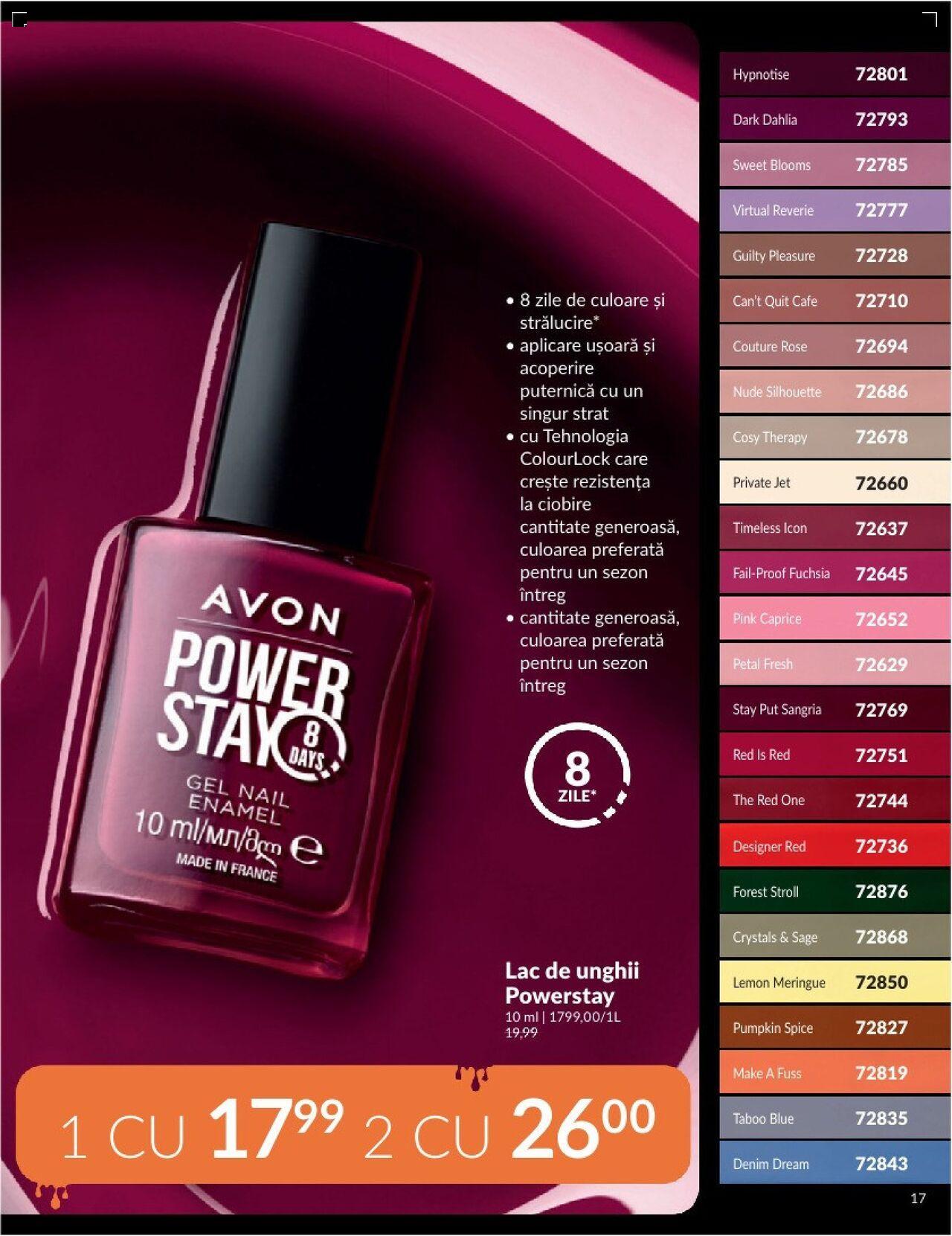 avon - Catalog Avon - Mini-broșură Halloween 18.10.2024 - 31.10.2024 - page: 17 avon - Catalog Avon - Mini-broșură Halloween 18.10.2024 - 31.10.2024 - page: 17