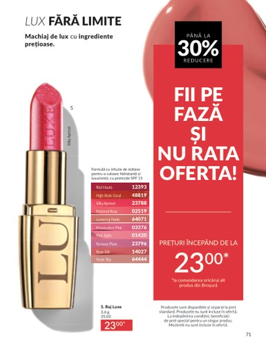 avon - Catalog Avon - Mai valabil din 01.05. - 31.05. - page: 73 avon - Catalog Avon - Mai valabil din 01.05. - 31.05. - page: 73