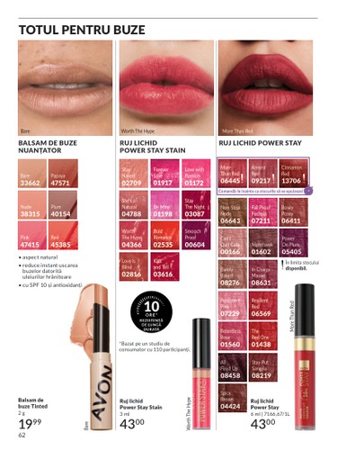 avon - Catalog Avon - Junie valabil din 01.06. - 30.06. - page: 62 avon - Catalog Avon - Junie valabil din 01.06. - 30.06. - page: 62