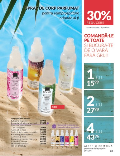 avon - Catalog Avon - Junie valabil din 01.06. - 30.06. - page: 195 avon - Catalog Avon - Junie valabil din 01.06. - 30.06. - page: 195