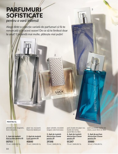 avon - Catalog Avon - Junie valabil din 01.06. - 30.06. - page: 84 avon - Catalog Avon - Junie valabil din 01.06. - 30.06. - page: 84