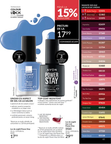 avon - Catalog Avon - Junie valabil din 01.06. - 30.06. - page: 65 avon - Catalog Avon - Junie valabil din 01.06. - 30.06. - page: 65