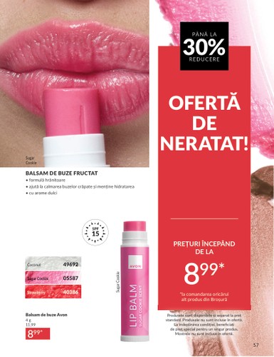 avon - Catalog Avon - Junie valabil din 01.06. - 30.06. - page: 57 avon - Catalog Avon - Junie valabil din 01.06. - 30.06. - page: 57