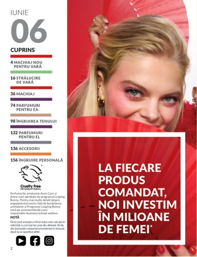 avon - Catalog Avon - Junie valabil din 01.06. - 30.06. - page: 2 avon - Catalog Avon - Junie valabil din 01.06. - 30.06. - page: 2
