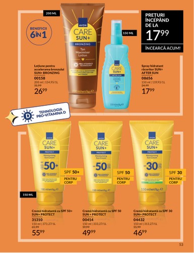 avon - Catalog Avon - Minibrosura valabil din 01.06. - 30.06. - page: 53 avon - Catalog Avon - Minibrosura valabil din 01.06. - 30.06. - page: 53