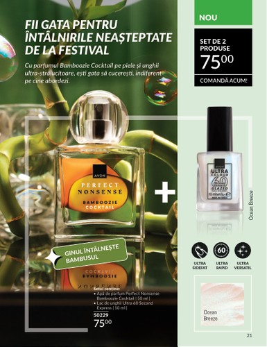 avon - Catalog Avon - Minibrosura valabil din 01.06. - 30.06. - page: 21 avon - Catalog Avon - Minibrosura valabil din 01.06. - 30.06. - page: 21