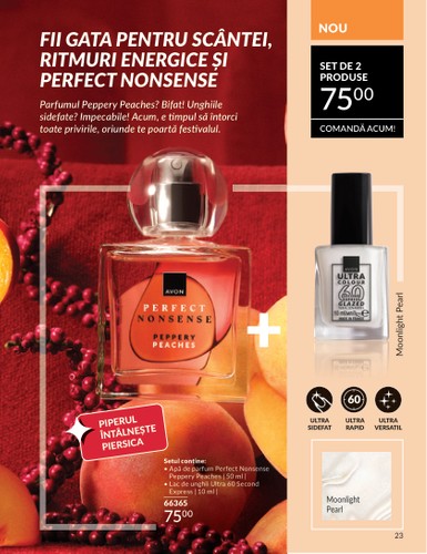 avon - Catalog Avon - Minibrosura valabil din 01.06. - 30.06. - page: 23 avon - Catalog Avon - Minibrosura valabil din 01.06. - 30.06. - page: 23