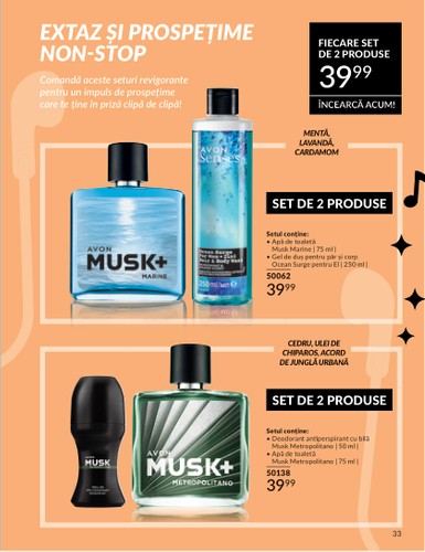 avon - Catalog Avon - Minibrosura valabil din 01.06. - 30.06. - page: 33 avon - Catalog Avon - Minibrosura valabil din 01.06. - 30.06. - page: 33