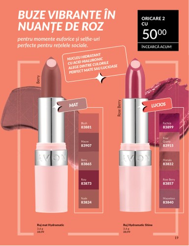 avon - Catalog Avon - Minibrosura valabil din 01.06. - 30.06. - page: 19 avon - Catalog Avon - Minibrosura valabil din 01.06. - 30.06. - page: 19