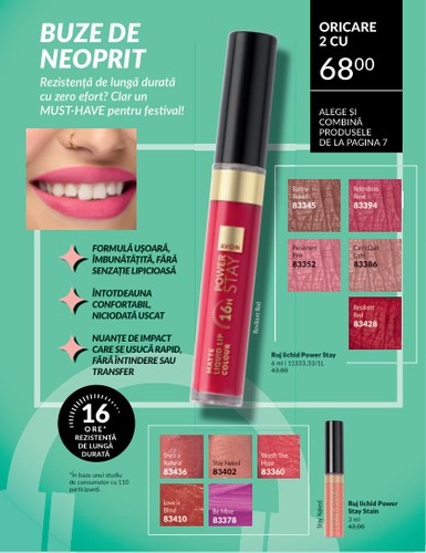 avon - Catalog Avon - Minibrosura valabil din 01.06. - 30.06. - page: 7 avon - Catalog Avon - Minibrosura valabil din 01.06. - 30.06. - page: 7