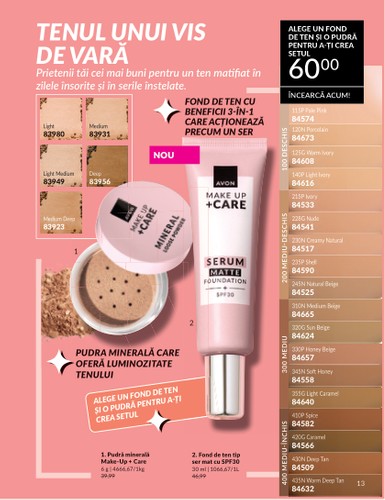 avon - Catalog Avon - Minibrosura valabil din 01.06. - 30.06. - page: 13 avon - Catalog Avon - Minibrosura valabil din 01.06. - 30.06. - page: 13