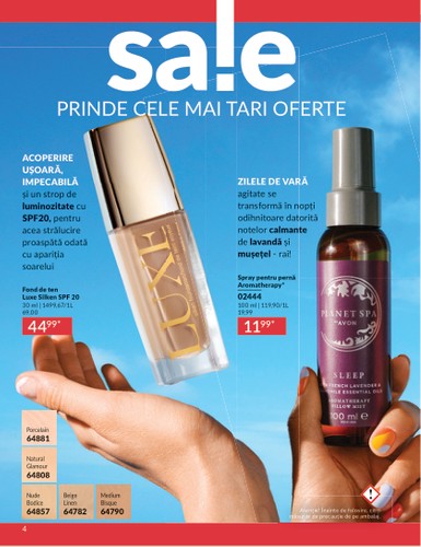 avon - Catalog Avon valabil din 01.07. până pe 31.07. - page: 4
