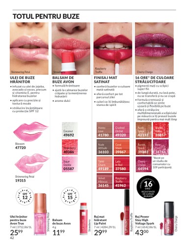 avon - Catalog Avon valabil din 01.07. până pe 31.07. - page: 42