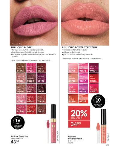 avon - Catalog Avon valabil din 01.07. până pe 31.07. - page: 43