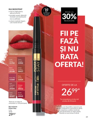 avon - Catalog Avon valabil din 01.07. până pe 31.07. - page: 39