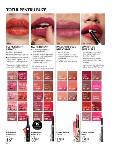 avon - Catalog Avon valabil din 01.08. până pe 31.08. - page: 64