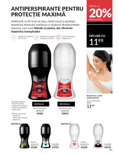avon - Catalog Avon valabil din 01.08. până pe 31.08. - page: 155