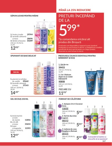 avon - Catalog Avon valabil din 01.08. până pe 31.08. - page: 187