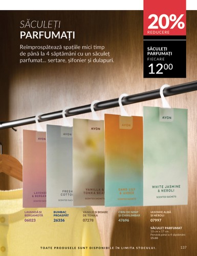 avon - Catalog Avon valabil din 01.08. până pe 31.08. - page: 137