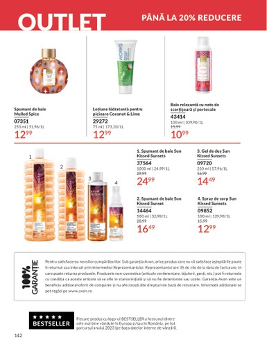 avon - Catalog Avon valabil din 01.08. până pe 31.08. - page: 142
