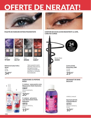 avon - Catalog Avon valabil din 01.08. până pe 31.08. - page: 188
