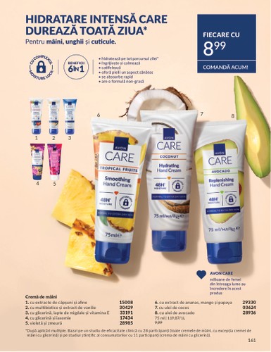 avon - Catalog Avon valabil din 01.08. până pe 31.08. - page: 161