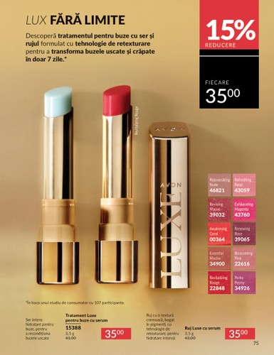 avon - Catalog Avon valabil din 01.08. până pe 31.08. - page: 75