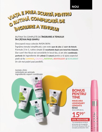 avon - Catalog Avon - Minibrosura valabil din 01.08. până pe 31.08. - page: 21