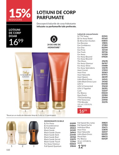 avon - Catalog Avon online – oferte valabile din 01.09. - page: 110