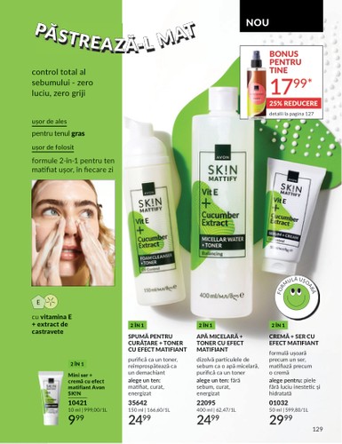 avon - Catalog Avon online – oferte valabile din 01.09. - page: 129